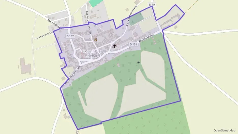 Maison 126 m² six pièces à vendre à Louville-la-Chenard