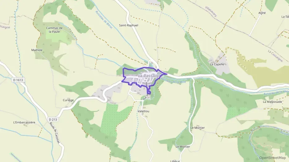 Maison 113 m² quatre pièces à vendre à La Cassaigne Maison 113 m² quatre pièces à vendre à La Cassaigne