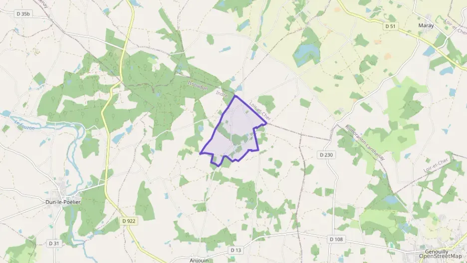 Maison 63 m² trois pièces à vendre à Anjouin Maison 63 m² trois pièces à vendre à Anjouin