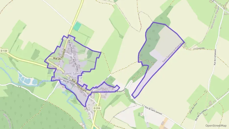 Maison 65 m² trois pièces à vendre à Saint-Samson-la-Poterie