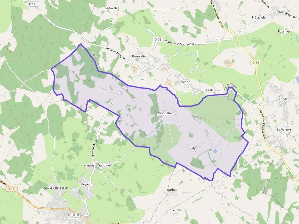 Maison 93 m² quatre pièces à vendre à Martiel