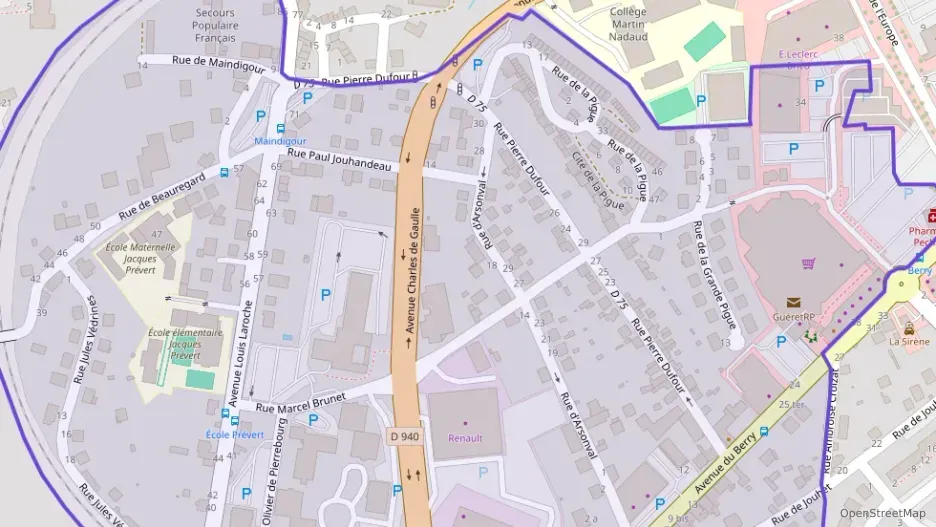 Maison 106 m² quatre pièces à vendre à Guéret Maison 106 m² quatre pièces à vendre à Guéret