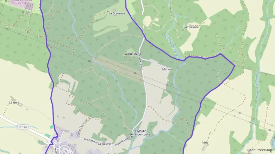 Maison 90 m² cinq pièces à vendre à Issel