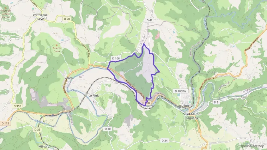 Maison 113 m² trois pièces à vendre à Laguépie Maison 113 m² trois pièces à vendre à Laguépie