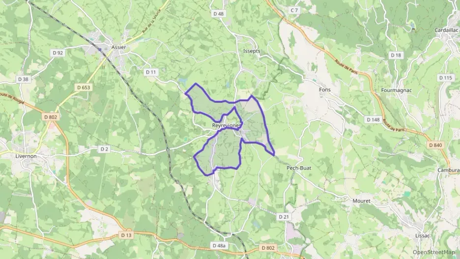 Maison 81 m² trois pièces à vendre à Reyrevignes Maison 81 m² trois pièces à vendre à Reyrevignes