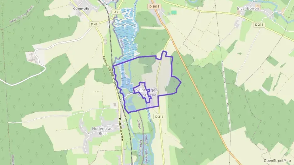 Maison 98 m² quatre pièces à vendre à Saint-Léger-sur-Bresle