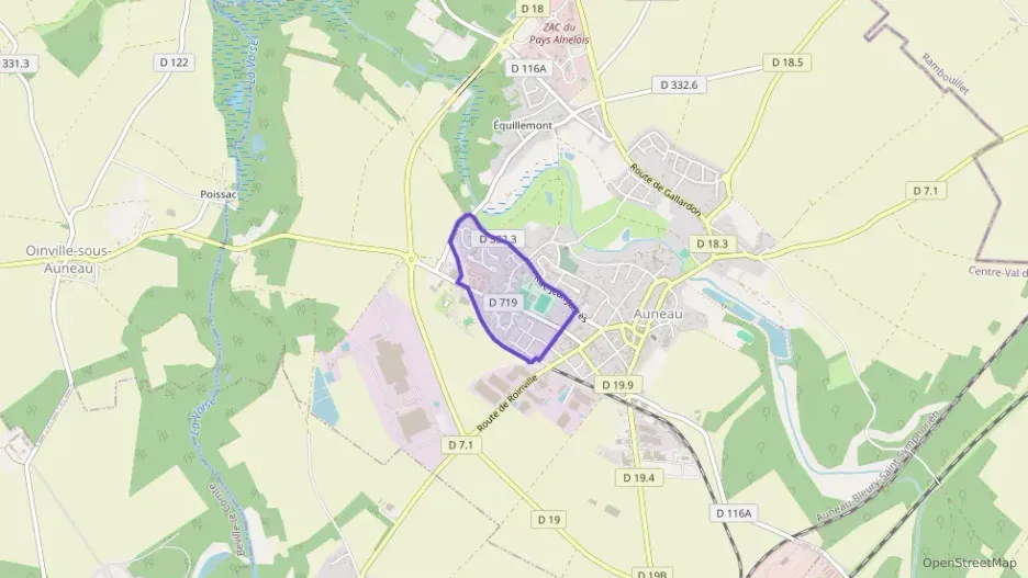 Maison 70 m² quatre pièces à vendre à Auneau-Bleury-Saint-Symphorien