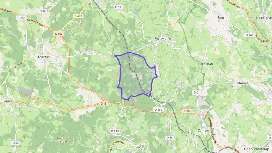 Maison 91 m² trois pièces à vendre à Reyrevignes Maison 91 m² trois pièces à vendre à Reyrevignes