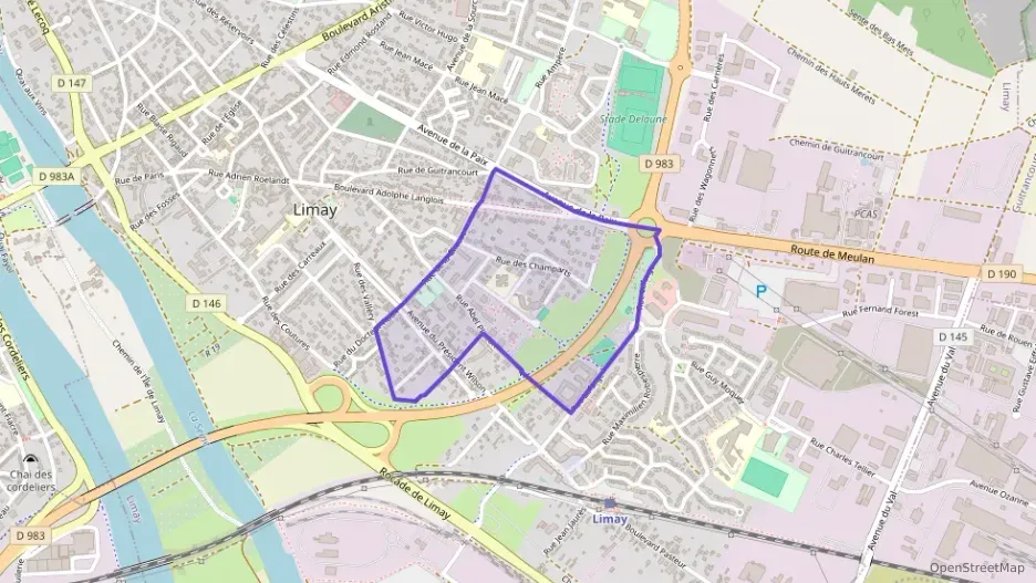 Maison 91 m² cinq pièces à vendre à Limay