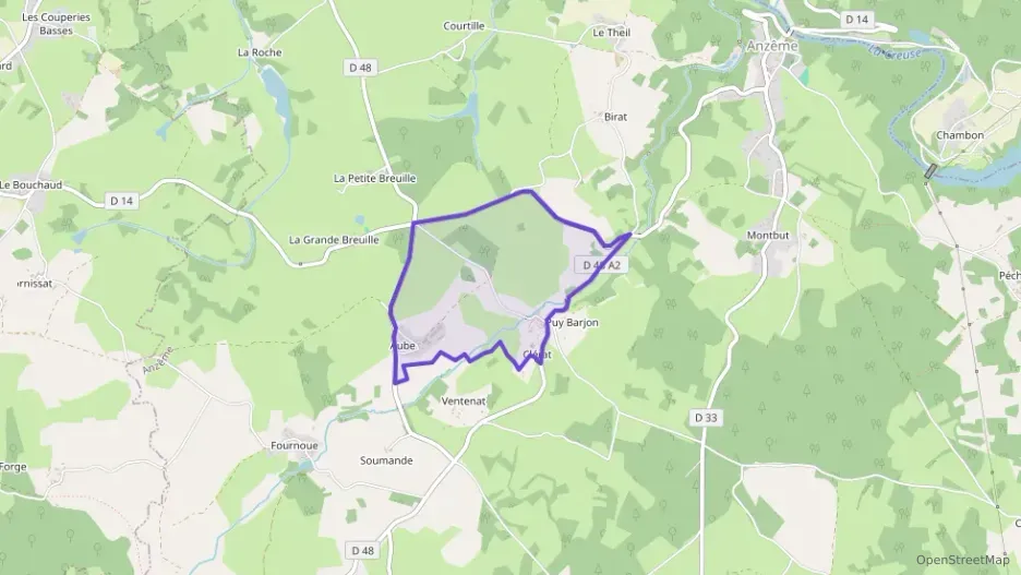 Maison 50 m² trois pièces à vendre à Anzême Maison 50 m² trois pièces à vendre à Anzême