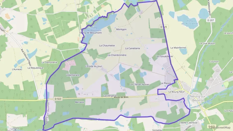 Maison 90 m² cinq pièces à vendre à Neung-sur-Beuvron