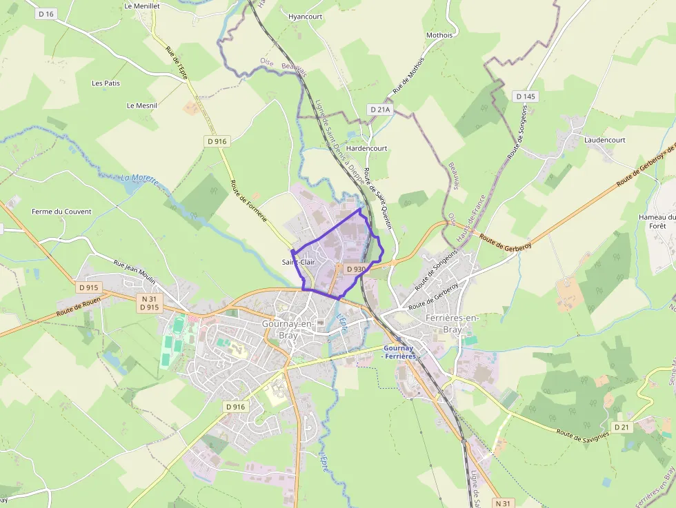 Maison 82 m² quatre pièces à vendre à Gournay-en-Bray