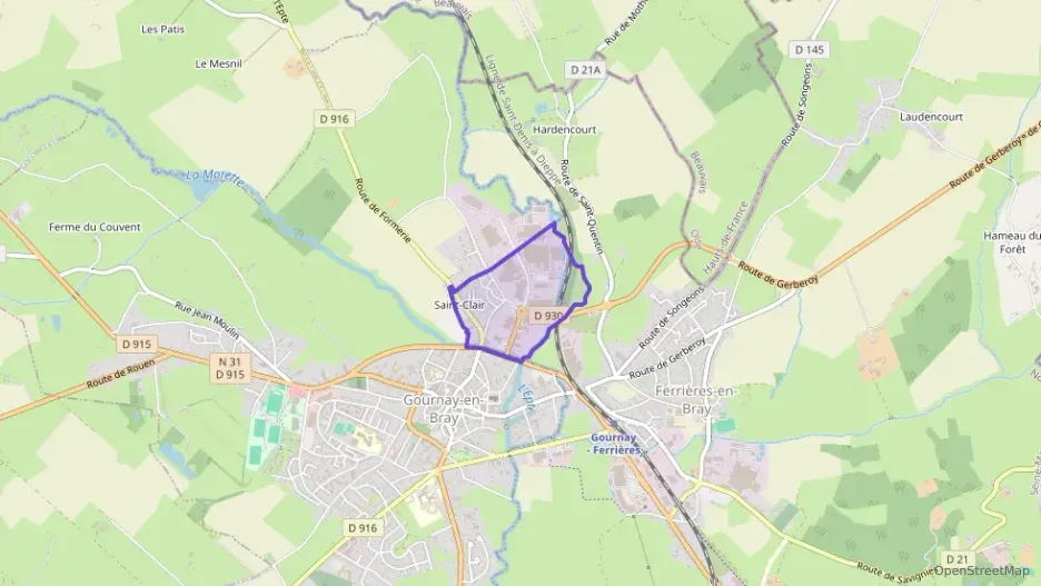 Maison 82 m² quatre pièces à vendre à Gournay-en-Bray Maison 82 m² quatre pièces à vendre à Gournay-en-Bray