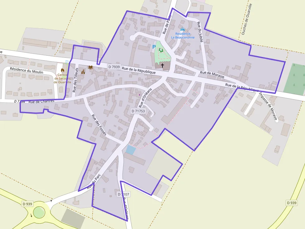 Maison 91 m² quatre pièces à vendre à Ouarville