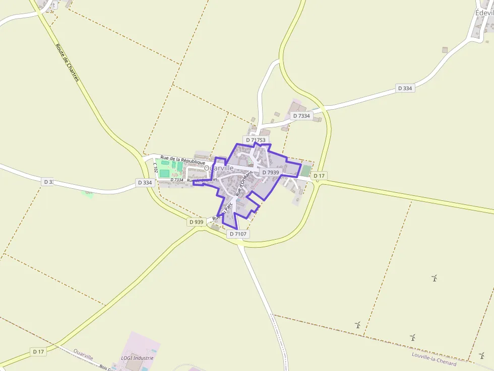 Maison 91 m² quatre pièces à vendre à Ouarville