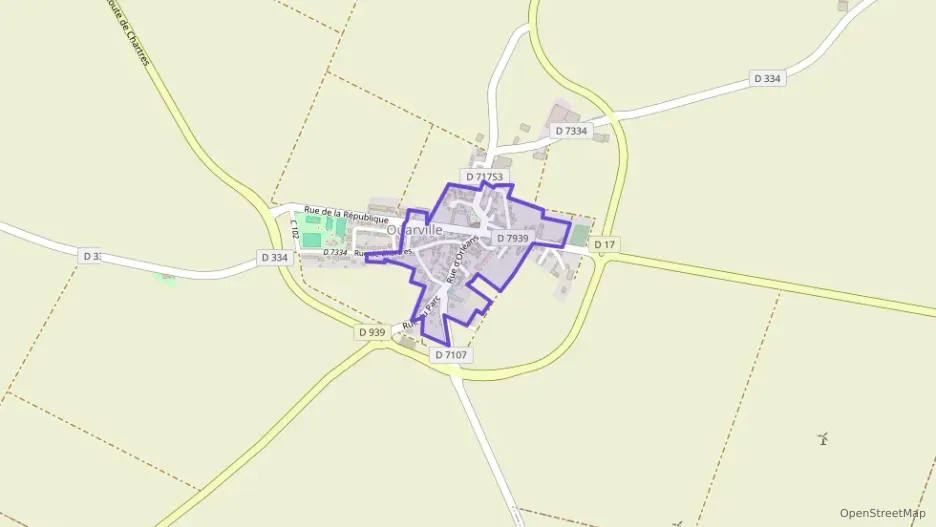 Maison 91 m² quatre pièces à vendre à Ouarville