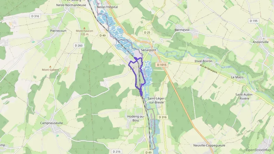 Maison 90 m² cinq pièces à vendre à Hodeng-au-Bosc