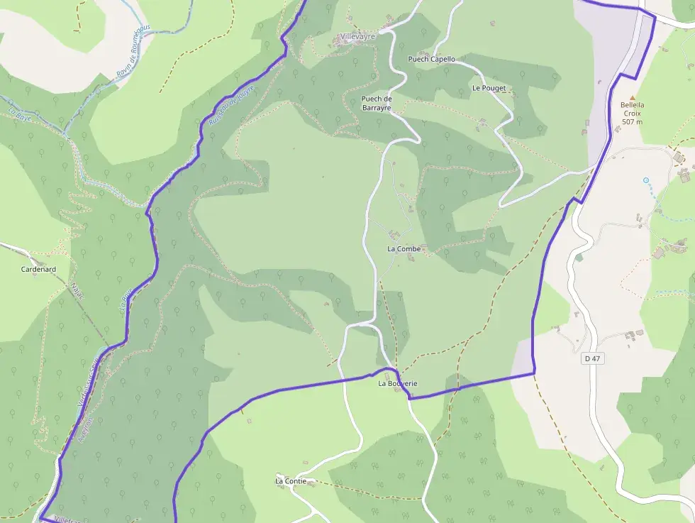 Maison 88 m² quatre pièces à vendre à Najac