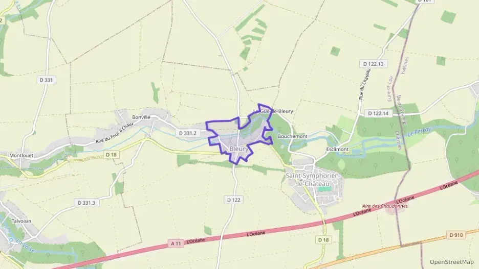 Maison 90 m² trois pièces à vendre à Auneau-Bleury-Saint-Symphorien