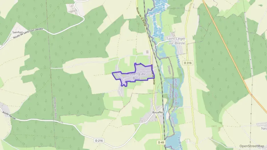 Maison 78 m² trois pièces à vendre à Hodeng-au-Bosc Maison 78 m² trois pièces à vendre à Hodeng-au-Bosc