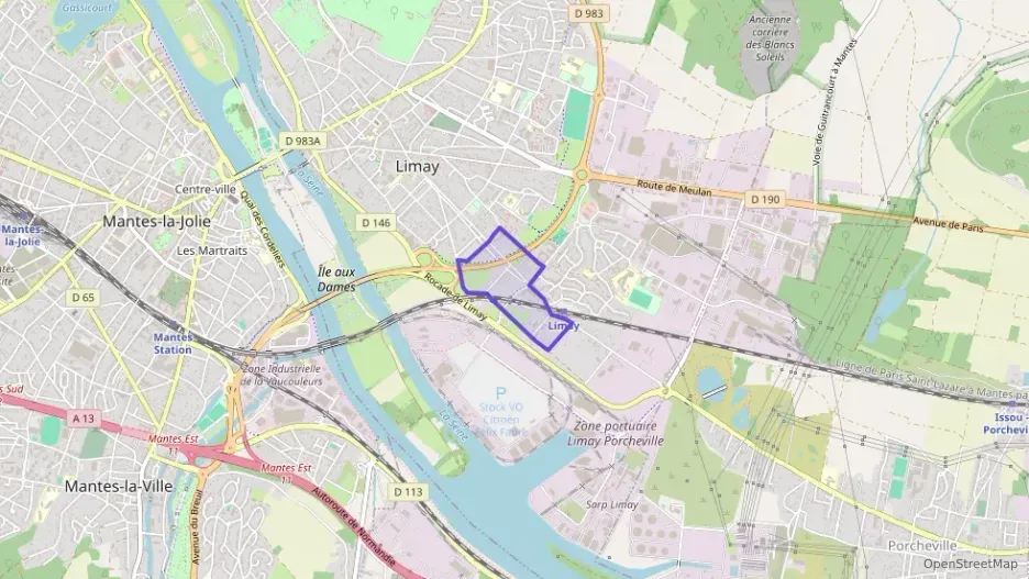 Maison 82 m² quatre pièces à vendre à Limay