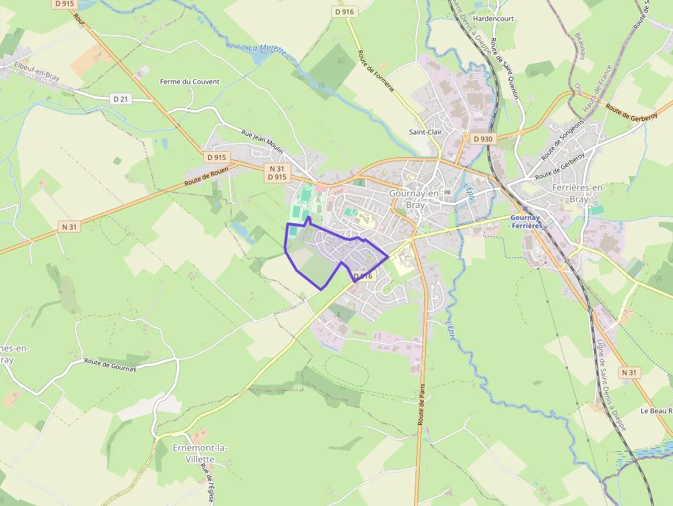 Maison 90 m² 5 pièces à vendre à Gournay-en-Bray