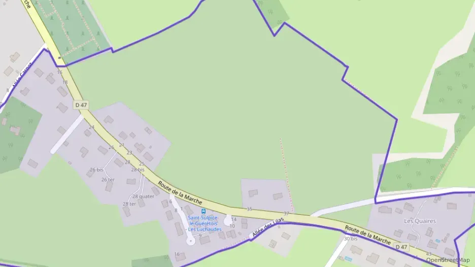 Maison 66 m² trois pièces à vendre à Saint-Sulpice-le-Guérétois Maison 66 m² trois pièces à vendre à Saint-Sulpice-le-Guérétois