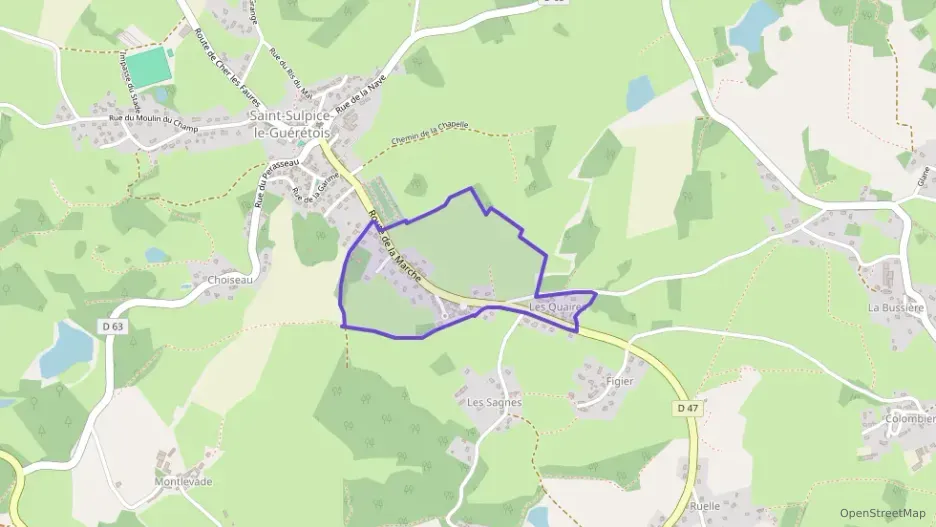 Maison 66 m² trois pièces à vendre à Saint-Sulpice-le-Guérétois Maison 66 m² trois pièces à vendre à Saint-Sulpice-le-Guérétois