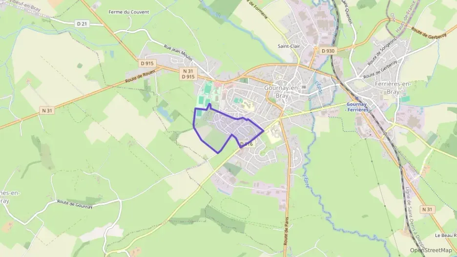 Maison 120 m² cinq pièces à vendre à Gournay-en-Bray