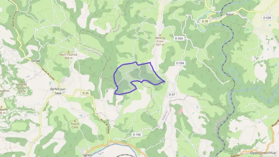 Maison 148 m² cinq pièces à vendre à Najac Maison 148 m² cinq pièces à vendre à Najac