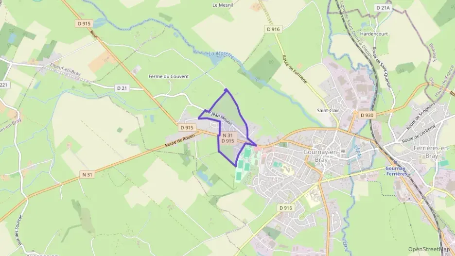 Maison 57 m² trois pièces à vendre à Gournay-en-Bray