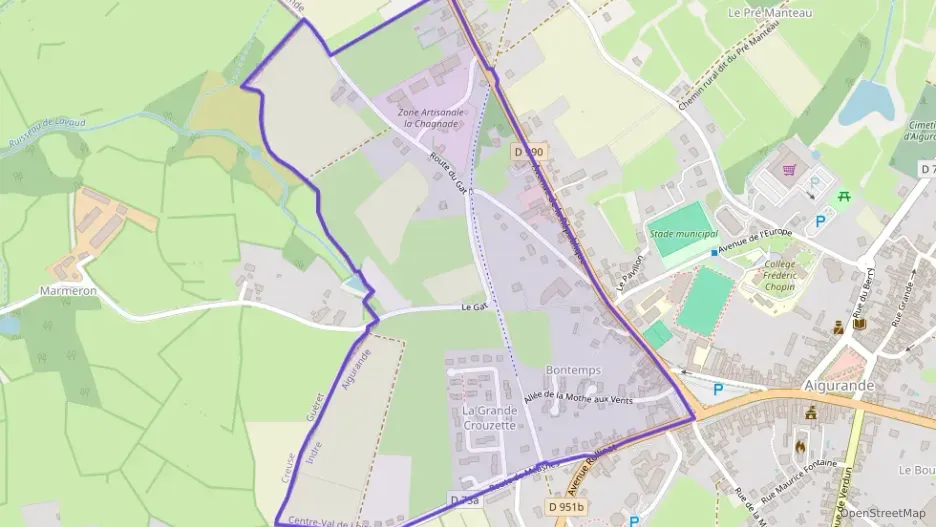 Maison 92 m² quatre pièces à vendre à Aigurande