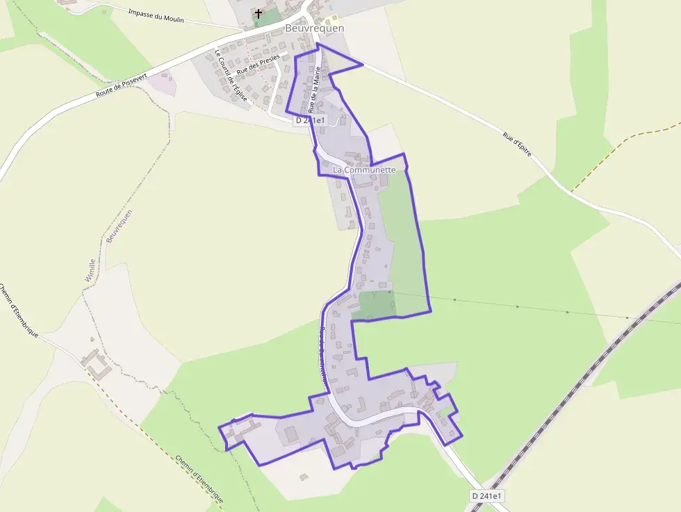 Maison 95 m² quatre pièces à vendre à Beuvrequen