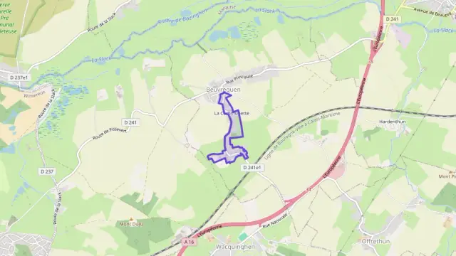 Maison 95 m² quatre pièces à vendre à Beuvrequen