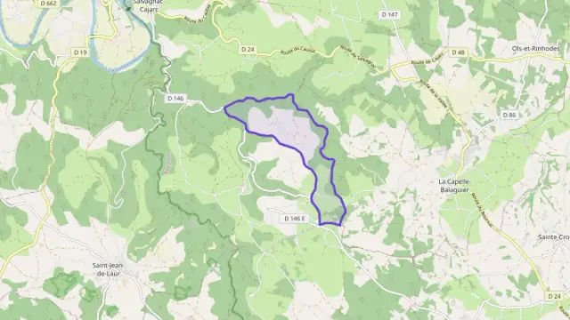 Maison 80 m² deux pieces à vendre à Salvagnac-Cajarc