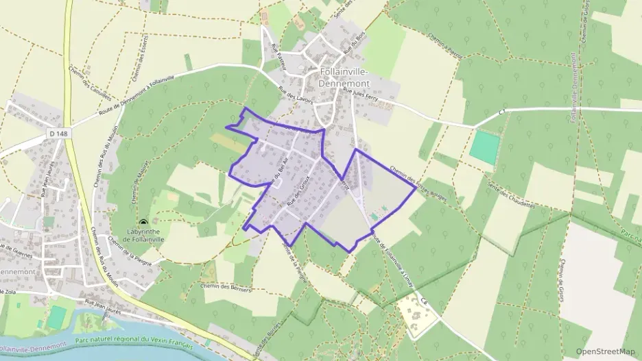 Maison 108 m² cinq pièces à vendre à Follainville-Dennemont