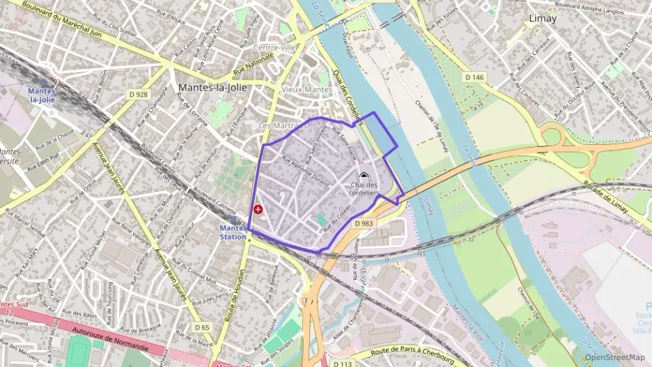 Maison 89 m² quatre pièces à vendre à Mantes-la-Jolie