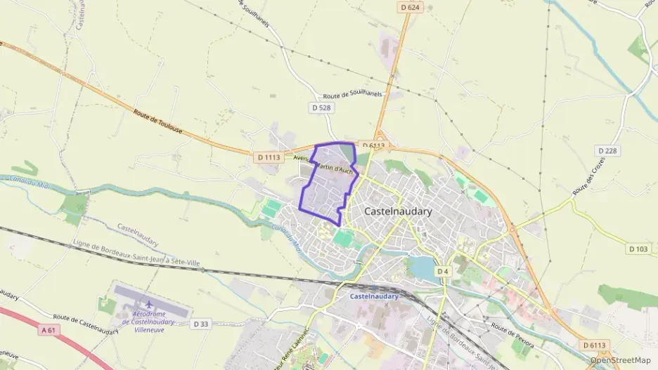 Maison 90 m² quatre pièces à vendre à Castelnaudary