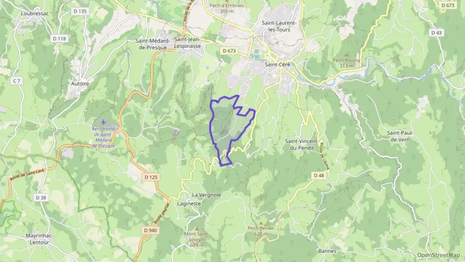 Maison 90 m² quatre pièces à vendre à Saint-Céré