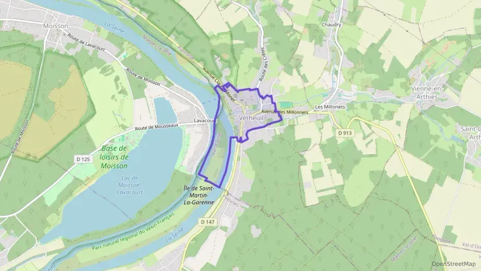 Maison 90 m² cinq pièces à vendre à Vétheuil