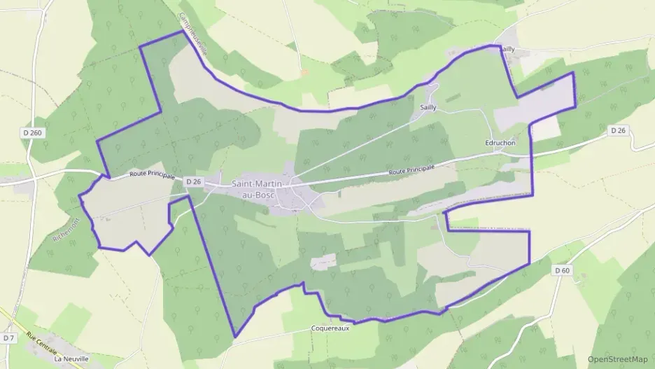 Maison 80 m² quatre pièces à vendre à Saint-Martin-au-Bosc
