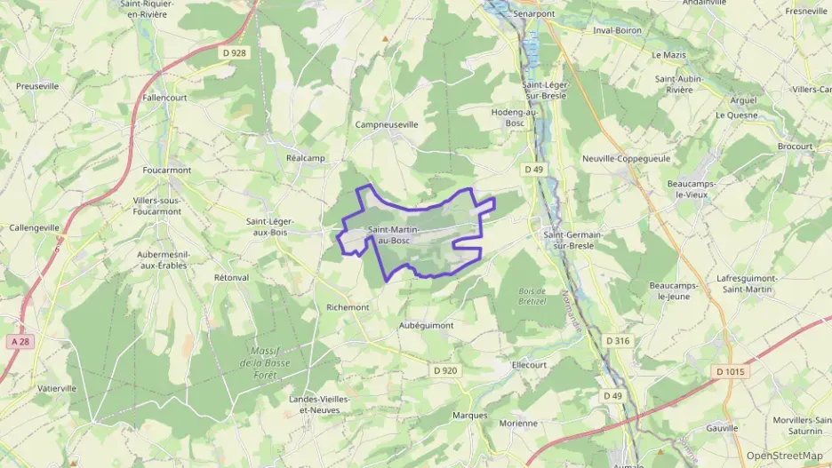 Maison 80 m² quatre pièces à vendre à Saint-Martin-au-Bosc