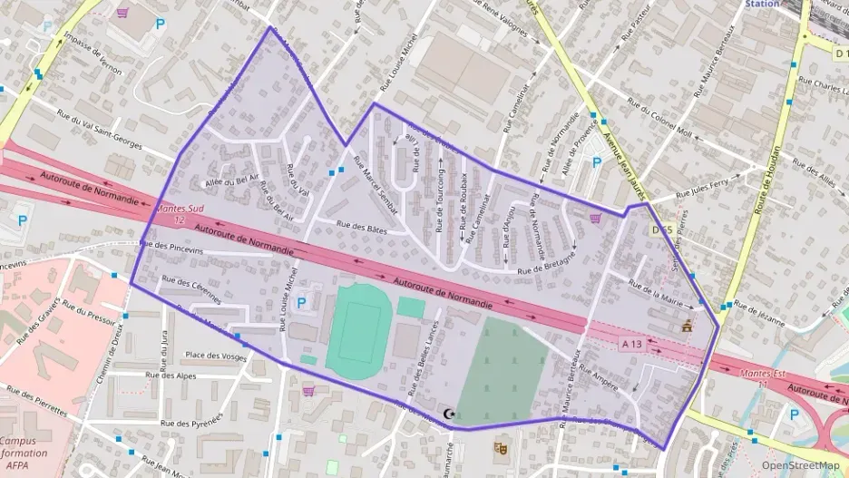 Maison 65 m² quatre pièces à vendre à Mantes-la-Ville