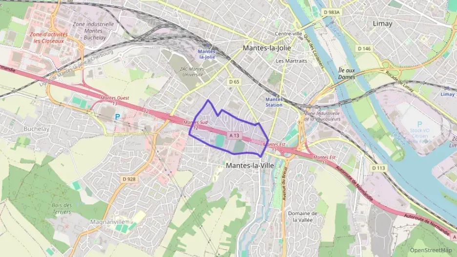 Maison 65 m² quatre pièces à vendre à Mantes-la-Ville