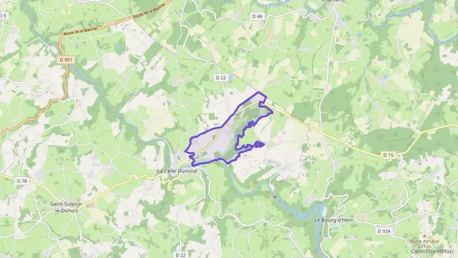 Maison 60 m² deux pieces à vendre à La Celle-Dunoise Maison 60 m² deux pieces à vendre à La Celle-Dunoise