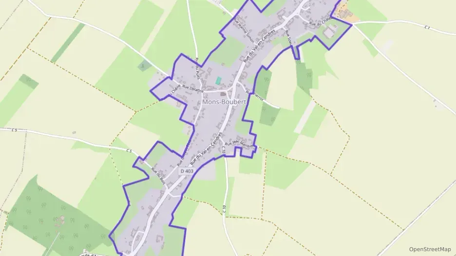 Maison 107 m² cinq pièces à vendre à Mons-Boubert Maison 107 m² cinq pièces à vendre à Mons-Boubert