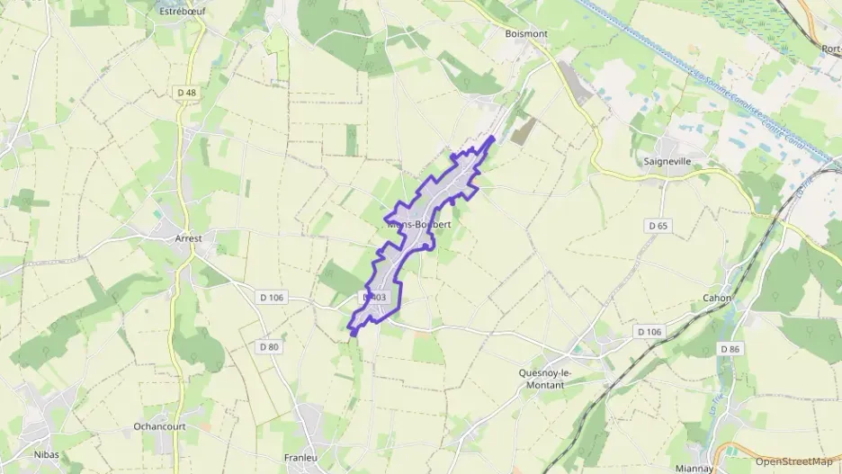 Maison 107 m² cinq pièces à vendre à Mons-Boubert Maison 107 m² cinq pièces à vendre à Mons-Boubert