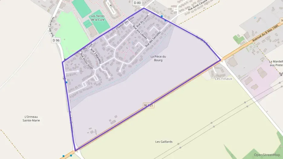 Maison 82 m² quatre pièces à vendre à Montierchaume