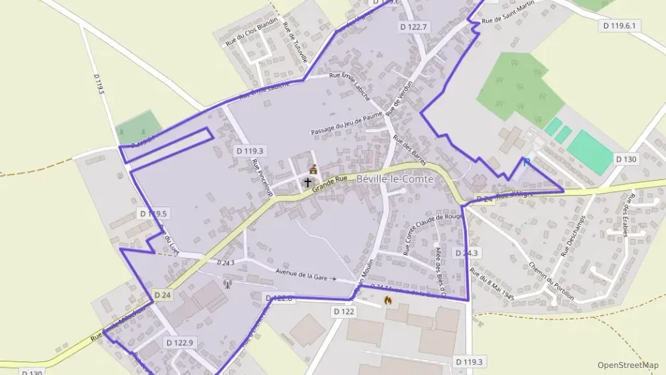 Maison 91 m² trois pièces à vendre à Béville-le-Comte Maison 91 m² trois pièces à vendre à Béville-le-Comte