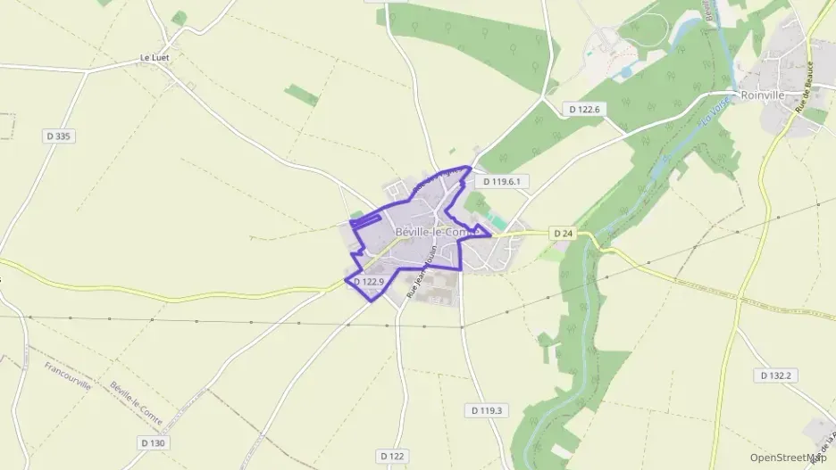 Maison 91 m² trois pièces à vendre à Béville-le-Comte Maison 91 m² trois pièces à vendre à Béville-le-Comte